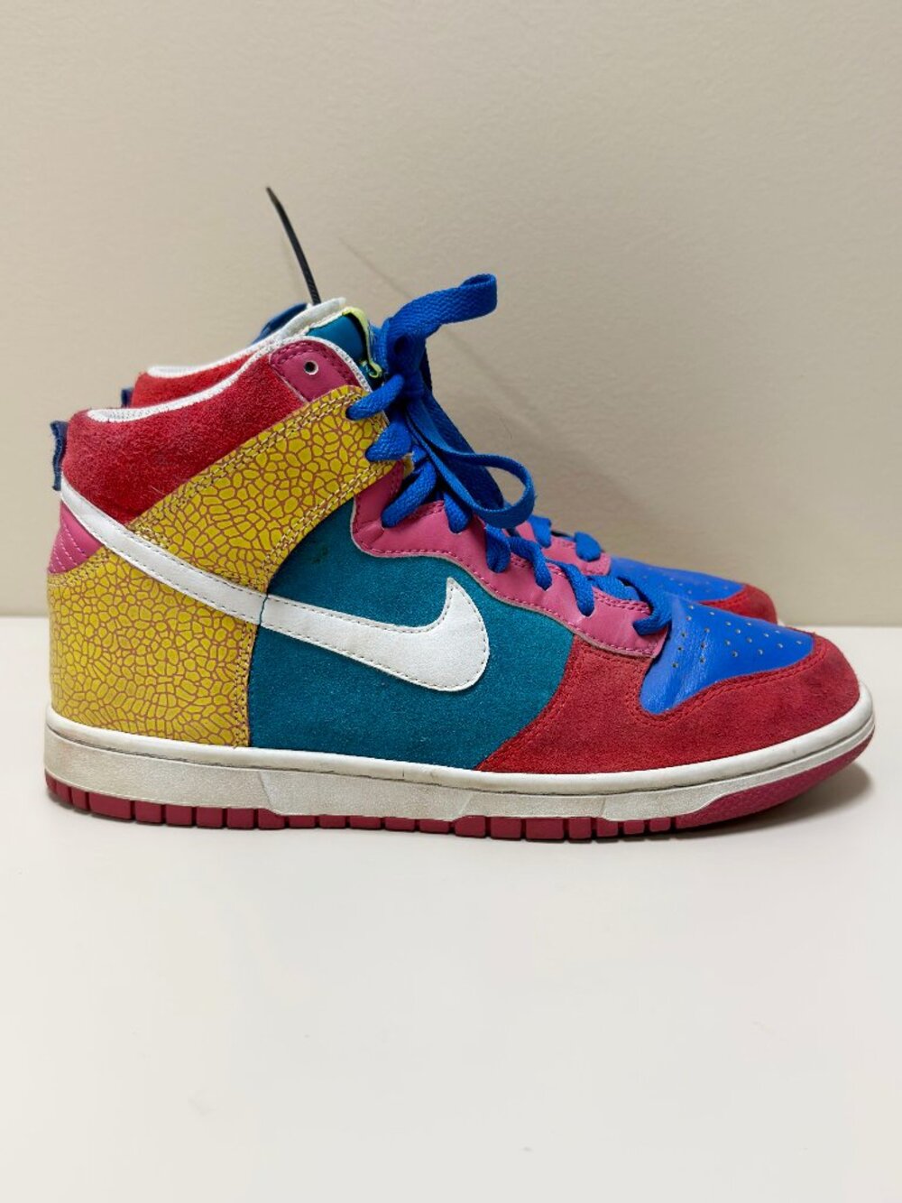 Nike Dunk 6.0 Hot Red High Size 9 Women's Multicolor 342257-611